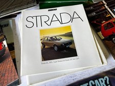 Fiat Strada Brochure - Strada 65L, 65CL, Super Strada and Strada 105 Twin Cam