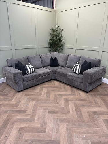 Grey verona corner sofa - corner,