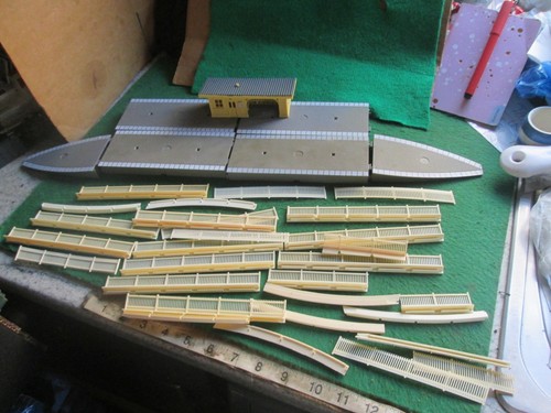 Hornby station platform - station,,