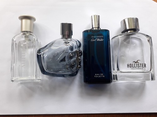 Empty aftershave perfume - empty,