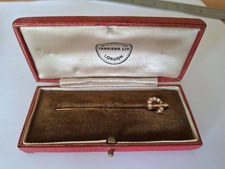 18ct Pearl Stick Pin / Stock