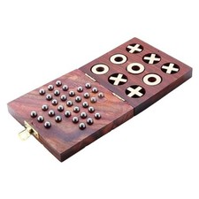 2-In-1 Tic Tac Toe & Solitaire