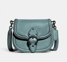 COACH C0749 Beat saddle bag Sage NWT