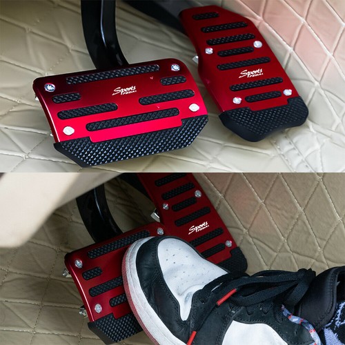 2pcs red non slip automatic - 2pcs,