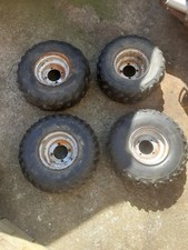 Apache/Aeon/Quadzilla 100cc Quad Wheels Hubs & Tyres x4
