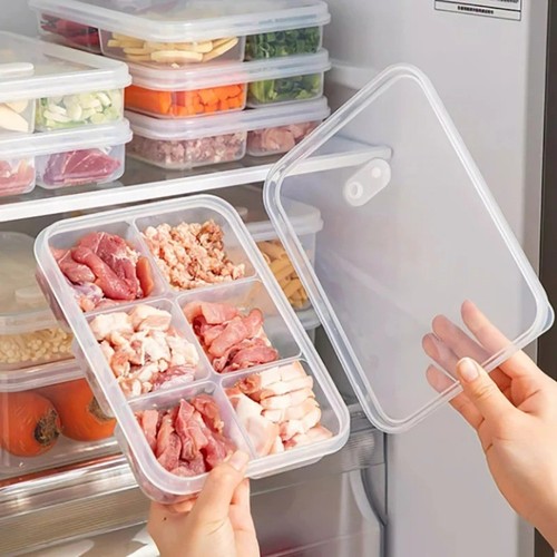 Compartments fridge storage - 6-compartments,
