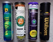 All 4 Grand Slam Tennis Balls