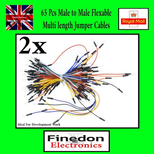 65pcs breadboard jumper - 2x,