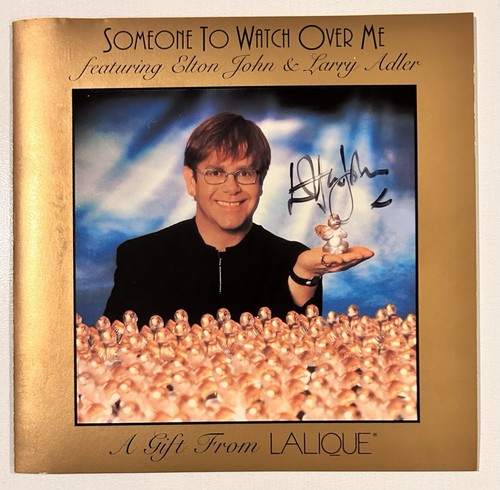 Elton john lalique signed - elton,