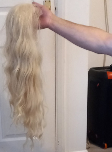 Long light blonde - long, wavy
