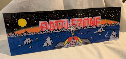 Battle zone arcade - (arcade, marquee/