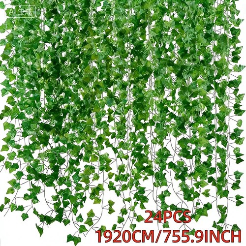 24x artificial ivy garland - artificial,