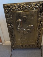 antique pressed iron or brass