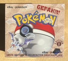 Pokemon Booster Box Fossil 1st