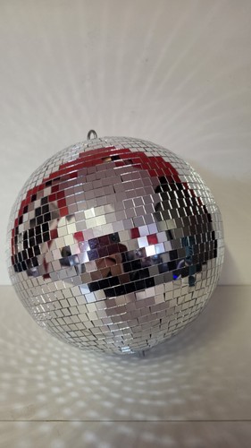 Mirror disco ball silver - mirror,