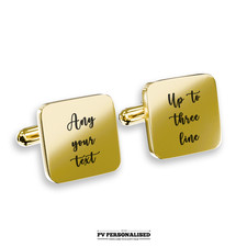 Personalised Cufflinks Custom