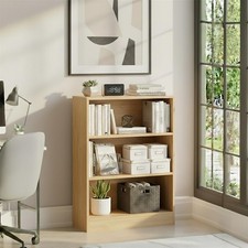 Cambridge 3 Tier Low Bookcase