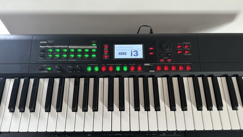 Korg music workstation - music,