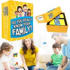 Do You Really Know Your Family?A Fun Family Game Conversation Starters Challenge