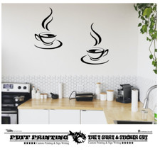 Kitchen Wall Stickers 2 Cups