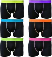 6 Boys Boxer Shorts Panzy®   Designer Trunks Kids Colours 95% Cotton 5-13