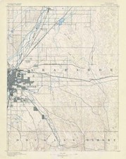 1890 Topo Map of East Denver