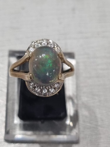 9ct yellow gold - gold, diamond