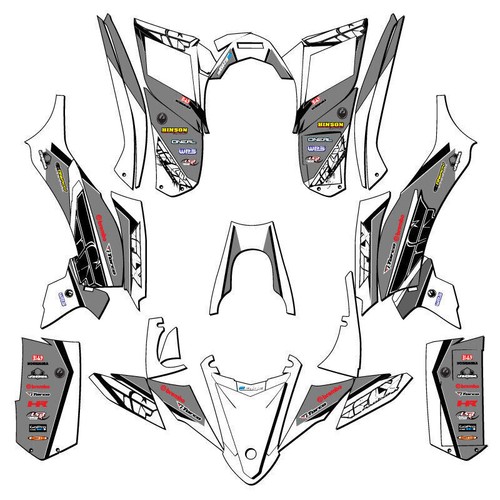 2017 2021 yfz - yfz, white