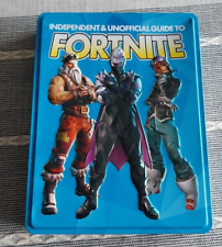 INDEPENDENT & UNOFFICIAL GUIDE TO FORTNITE :  TIN BOX WITH BOOKS & STICKERS