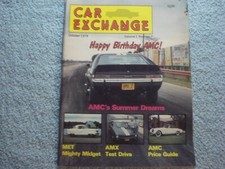 CAR Exchange  October 1979 features, Nash Met, 1968 AMC AMX, 1949 Pontiac
