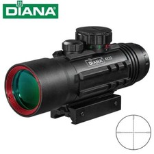 4X33 Red Green Dot Sight Tactical Optics Rifle Scope for 11mm/20mm Rail Mounts