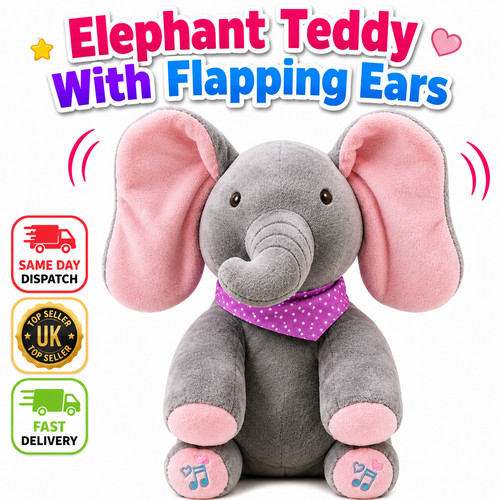 Peek boo elephant toy - boo,