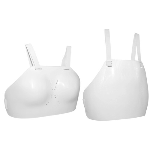 Fencing chest guard under - chest,