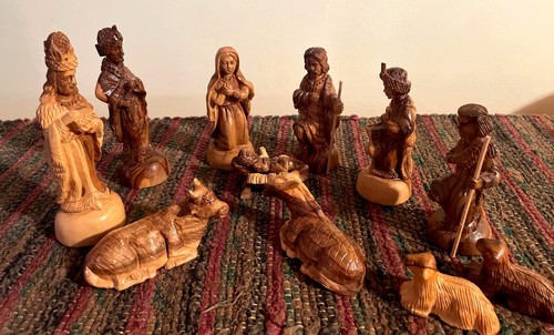 Hand carved olive wood - hand-carved,