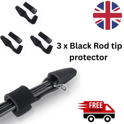 Black rod tip protector - tip,