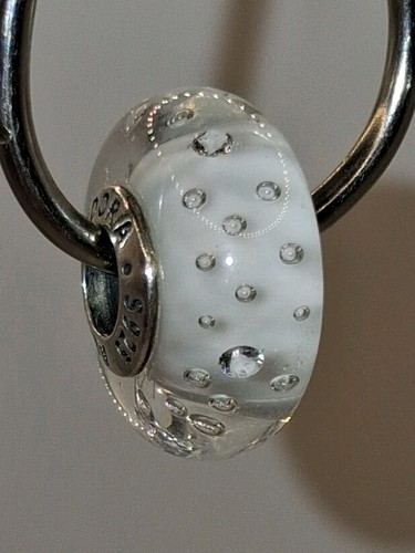 Pandora white murano - white,