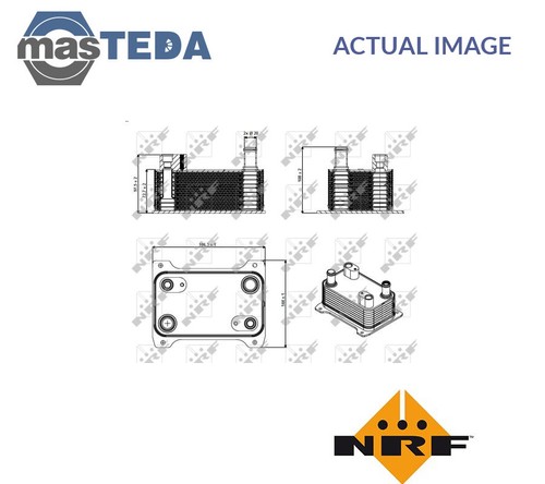 31362 engine oil cooler nrf - oil,