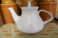 Poole Twintone Seagull and Ice Green Teapot