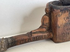 19th Century Clay Tobacco Pipe-London Milestone,Whittington Thrice Lord Mayor,AF