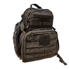 Molle 5.11 Tactical Backpack RUSH72 Black Military Rucksack Daysack Black