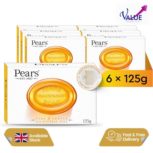 Pears transparent travel - transparent, soap
