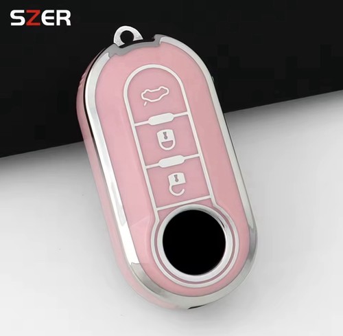 Fiat key fob cover - fob, 500