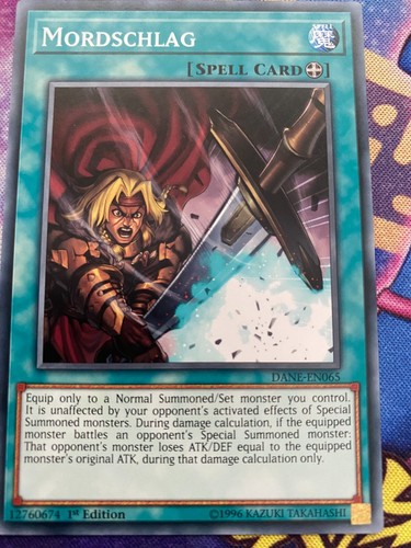 Yugioh mordschlag dane en065 - , dane-en065