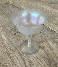 ANTIQUE STEUBEN IRIDESCENT ART GLASS - VERRE DE SOIE PATTERN