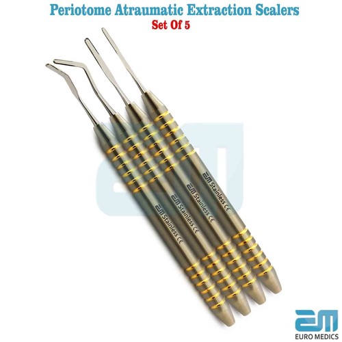 4pcs dental gold coated hollow - coated,