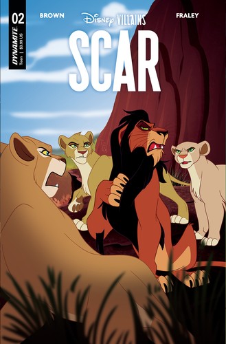 Disney villains scar cvr b - scar, #2