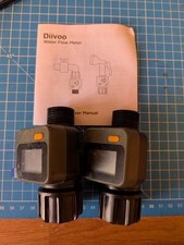 Diivoo Digital Water Flow Meter  X2 Used 