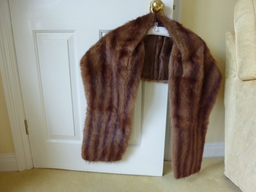 Vintage genuine mink fur - genuine,