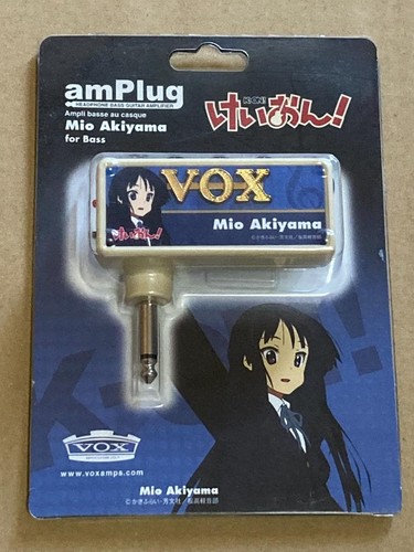 Vox amplug mio akiyama - akiyama, k-on
