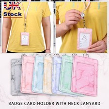 Pattern PU Leather ID Cards